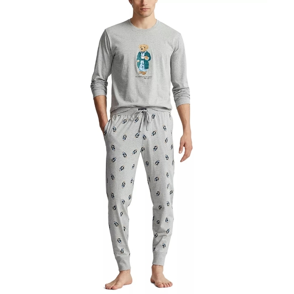 Polo Ralph Lauren Polo Bear Jogger Pajamas Set - Picture 2 of 4